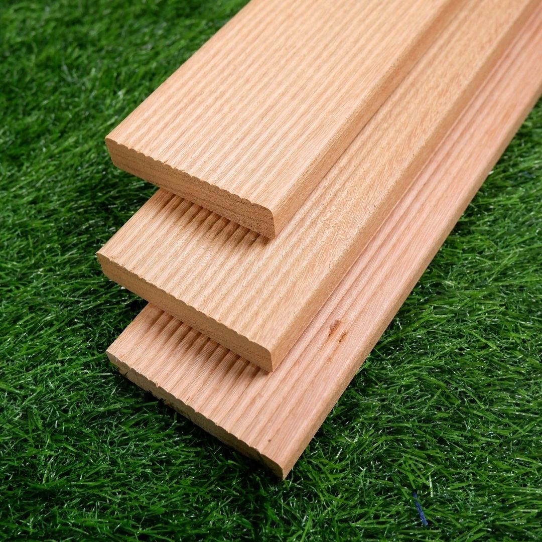 Lantai Decking Kayu Asli Bengkirai Pagar Kolam Teras Balkon - Image 3