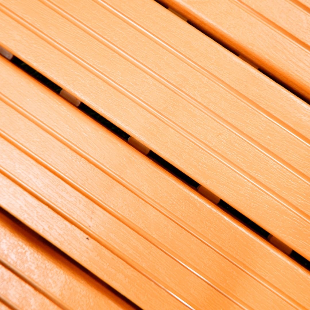 Decking Tile Plastik PP - 100% Plastic Original - Lantai Kayu Plastik PP- Lantai Outdoor - Image 9
