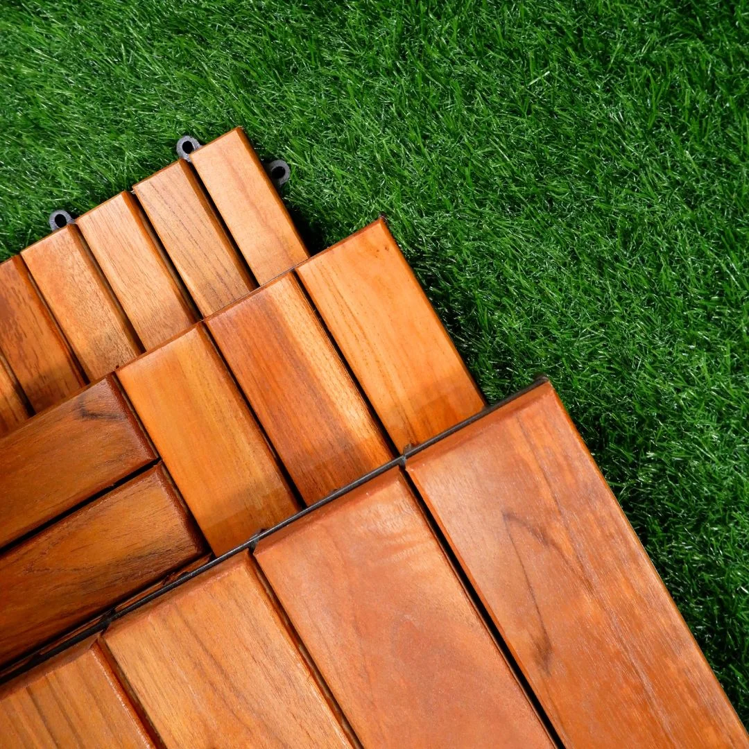 Decking Tile Lantai Kayu Jati Outdoor/Ubin Kayu 6 Product Image Decking Tile Lantai Kayu Jati Outdoor_Ubin Kayu 5