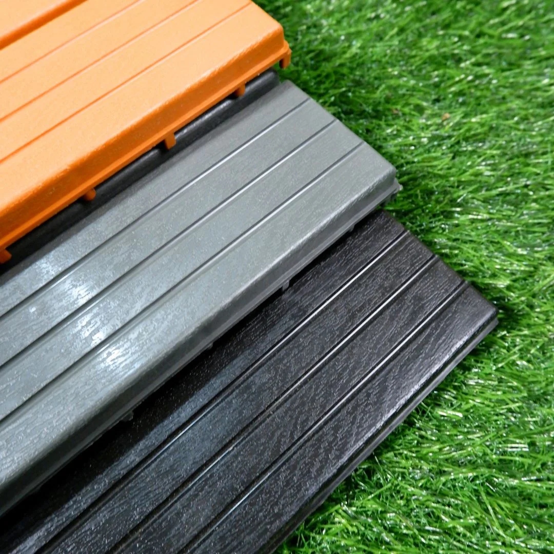 Decking Tile Plastik PP - 100% Plastic Original - Lantai Kayu Plastik PP- Lantai Outdoor 10 Decking Tile Plastik PP - 100% Plastic Original - Lantai Kayu Plastik PP- Lantai Outdoor