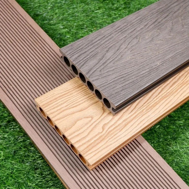 Decking WPC terpasang