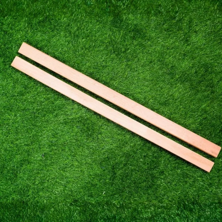Kayu stick bengkirai terpasang