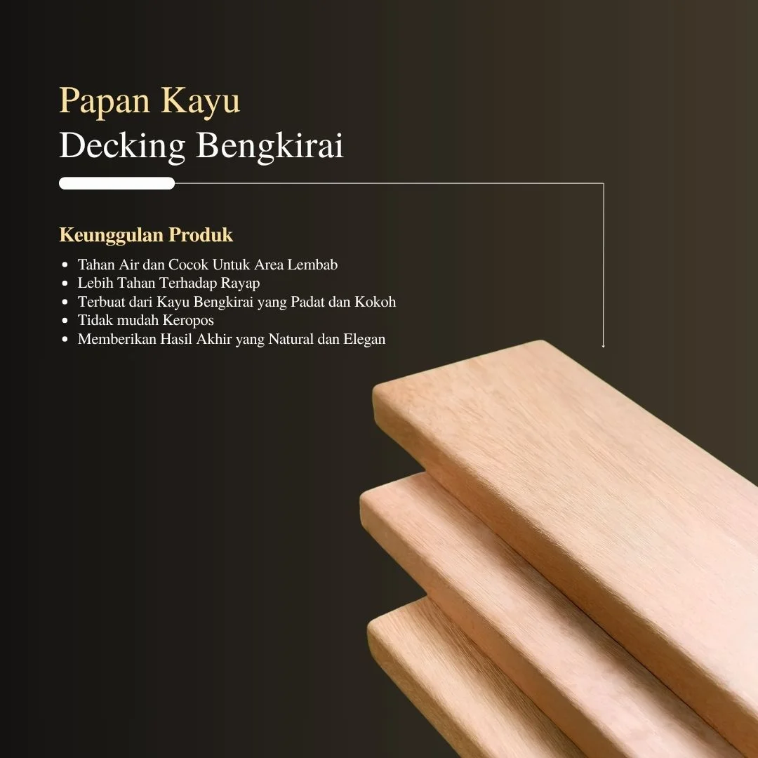 Papan Kayu Decking Bengkirai Thumbnail Product
